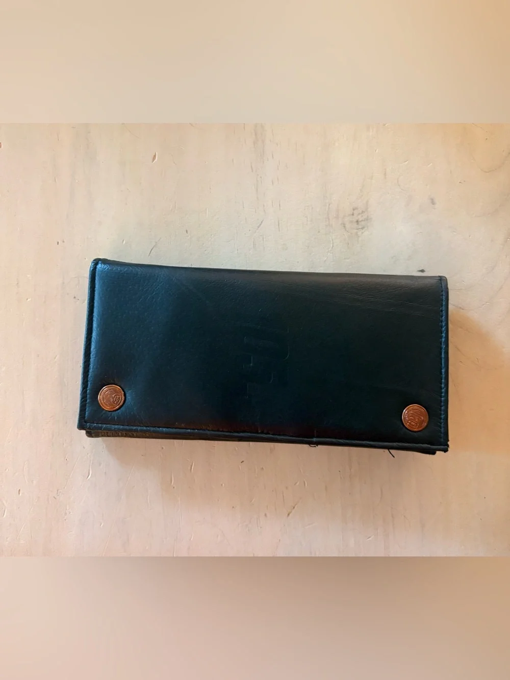 Harley-Davidson 105th Anniversary Black Leather Tri-Fold Wallet 105 Years